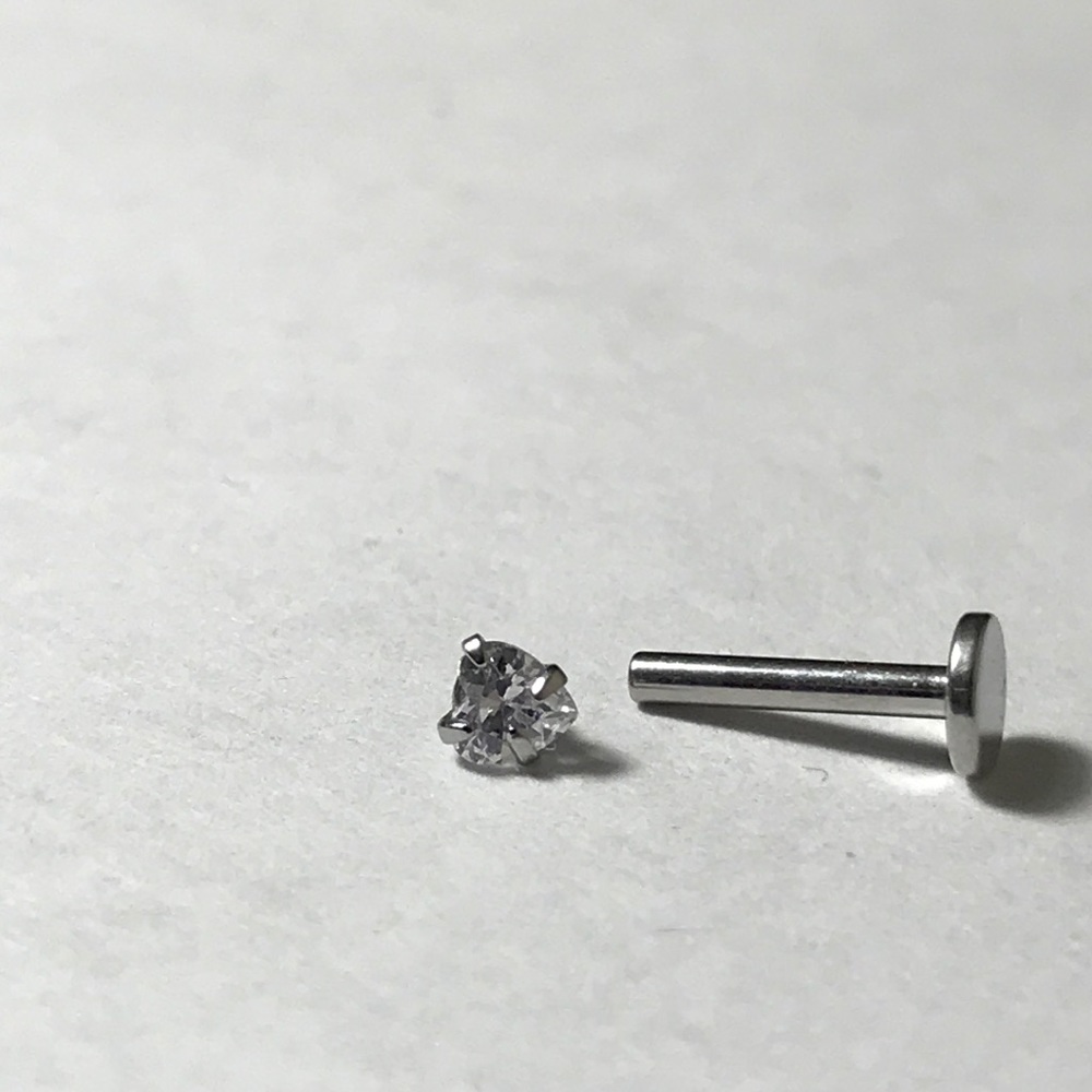 Silver Helix Earing